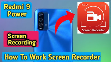 Redmi 9 Power Screen Recording - How To Screen Recording in Redmi 9 Power - Technical Mind Support