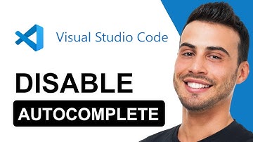 Disable AutoComplete In Visual Studio Code (2025)