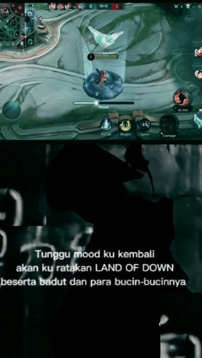 Lane Of Down Tunggu Mood Ku Kembali Mobile Legends Versi Dj Oped Penipu Hati #shorts #mobilelegends