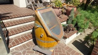 Solar beeswax melter