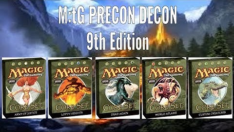 M:tG Precon Decon - 9th Edition