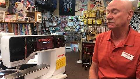 Blue Screen Failure Message or Gears with Red X appear What to Do 7 series 4, 5 Bernina Jeff