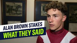 Play video: G3 Alan Brown Stakes | What The Jockeys Said