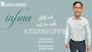 Player Profile 2BR end unit for sale at PHP 6.8M only | Infina Towers | DMCI Homes | Ready For Occupancy