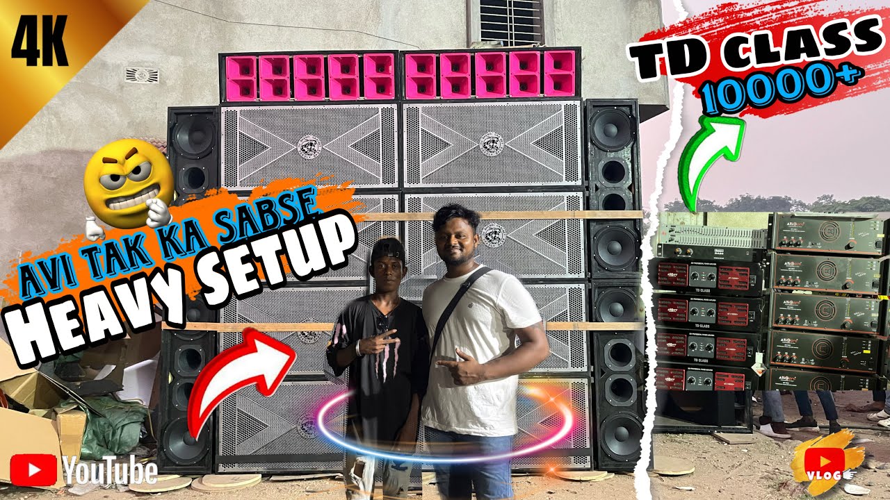 Dj shashi cabinet house 🥵me hua Avi Tak ka sabse heavy, setup testing 😱@Dj Shashi Jharkhand No.1 Dj