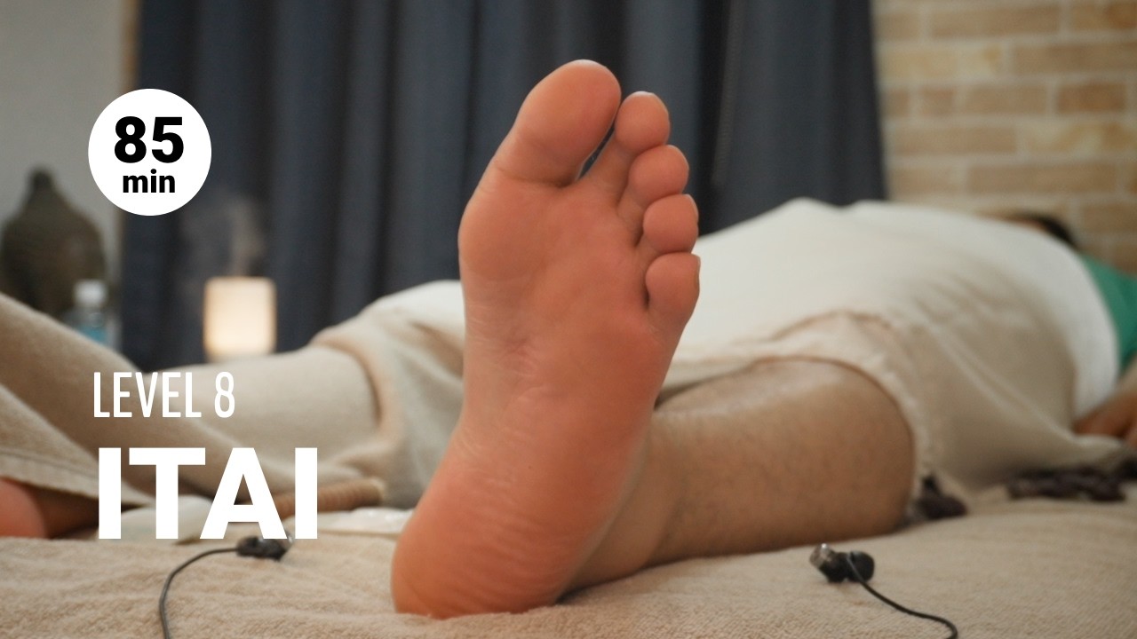 ITAI 足つぼ | LV 8 | 不養生な医者のゴリゴリ足 | 暴飲暴食 | 不眠 | 30代男性