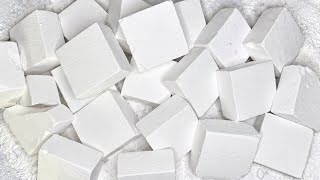 20 Super Soft Crispy Plain Jane Gym Chalk Blocks | Gym Chalk Crush ASMR  screenshot 1