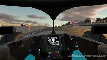 iRacing Laguna Seca FIA Formula 4 (Dry) Track Guide (Hotlap + Telemetry)