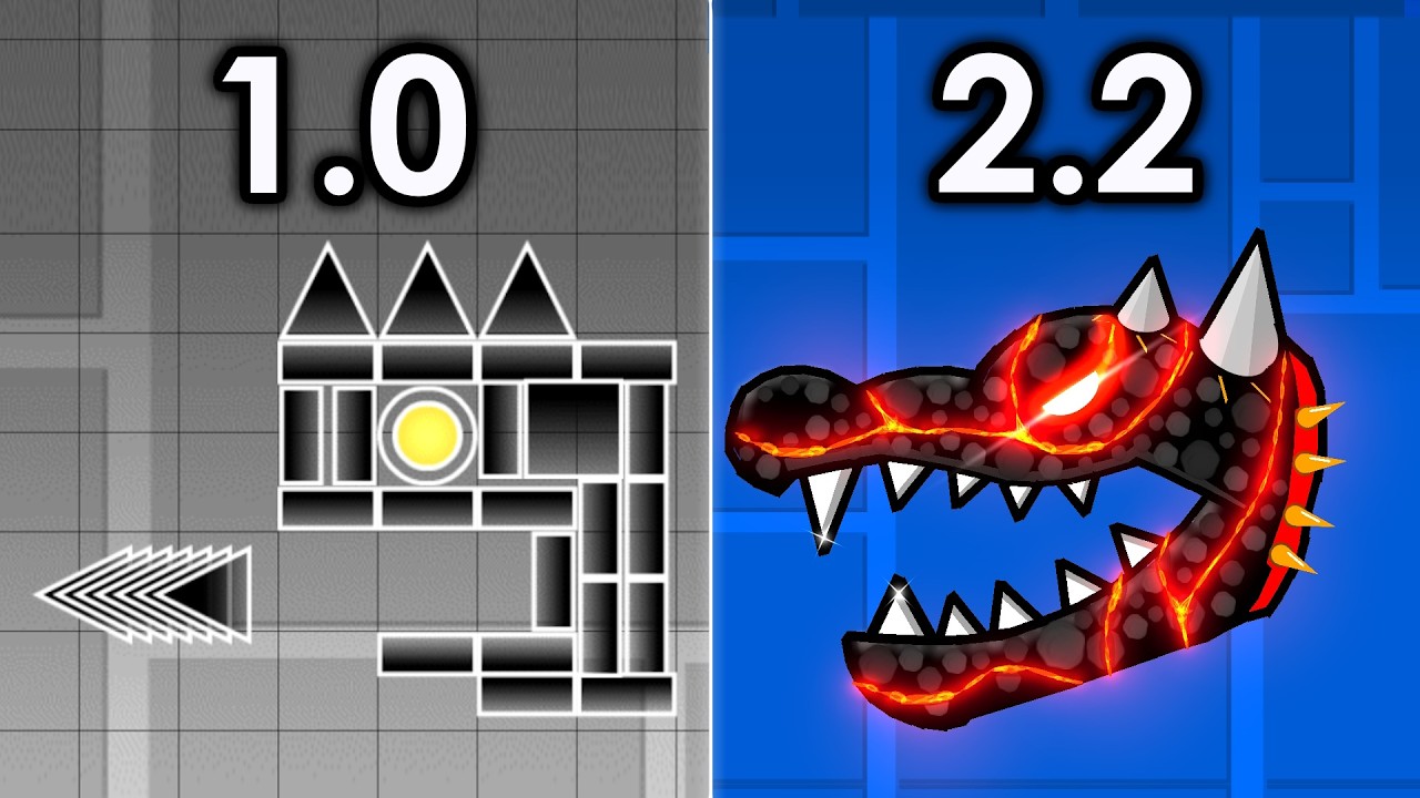 Я сражался с боссом во всех обновлениях GD (1.0–2.2)