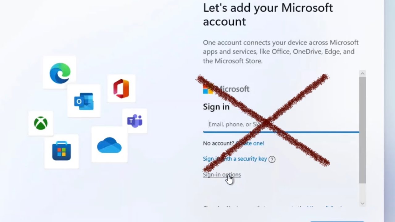 How To Install Windows 11 Without Microsoft Account YouTube