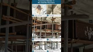5 Steel Bar Placement Mistakes That Crack Your Slab #SteelFixing #BarBending #ConstructionMistakes