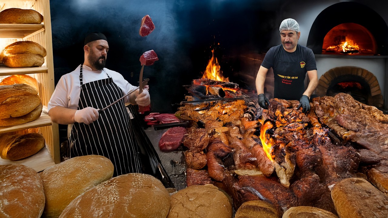 Mouthwatering Turkish Flavors! 3 Hour Best Street Food & Compilation