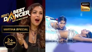 'Jiya Jale' पर Vartika के Move पर Malaika चिल्ला उठी 'Wow' | India's Best Dancer | Vartika Special