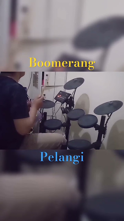 Boomerang-pelangi #boomerang #pelangi #drumcover