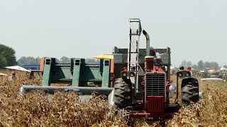 Corn Picking Tractors Demos at Half Century of Progress Show 2023 | Long Video - Day 1