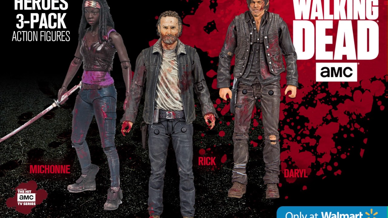 walking dead figures walmart