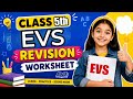 Class-5th EVS Revision Worksheet || By Bhawana Ma'am 