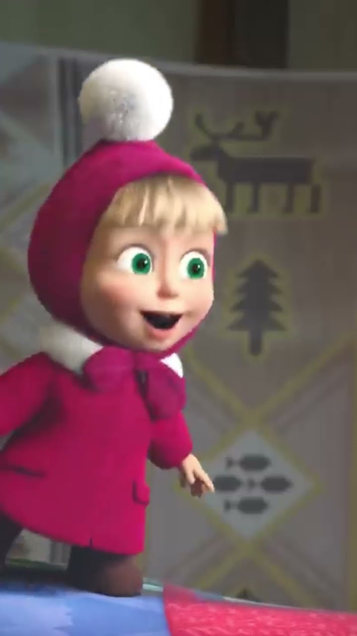 Як розбудити Ведмедика взимку? ??❄️ #Shorts #машатаведмiдь #MashaBearUkr #mashaandthebear #12місяців