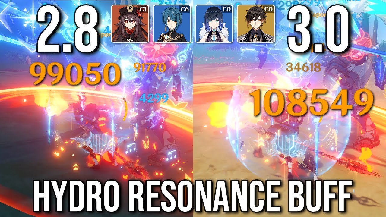 How is Hutao double hydro with Dehya? Now the team got pyro resonance and  Dehya can do some burst dps during Hutao's downtime. Dehya mitigation+SA  helps Hutao onfield, and Hutao can self