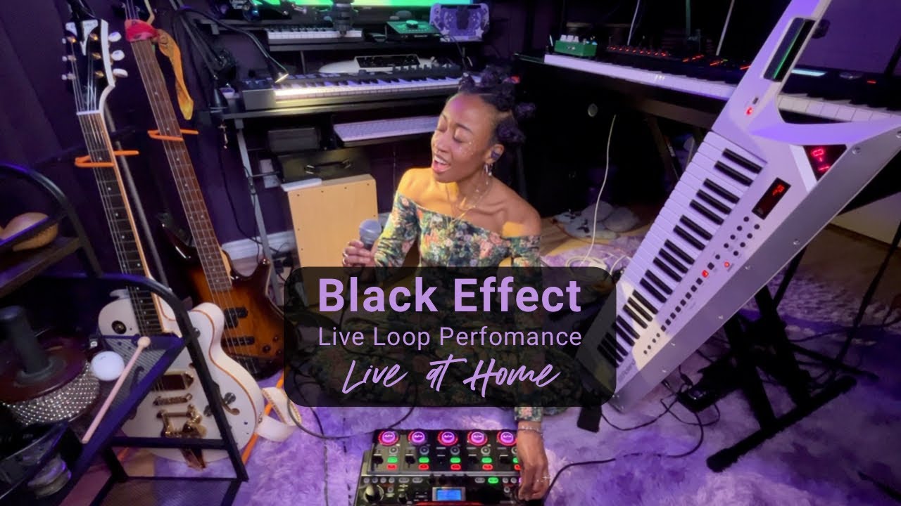 DAMOYEE - "Black Effect" Live Loop Performance (performed live at home for Tiny Desk Contest 2026)