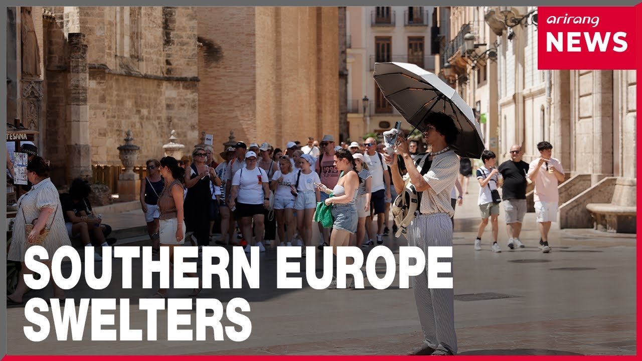 Spain records temperature of 46C as Europe heatwave continues