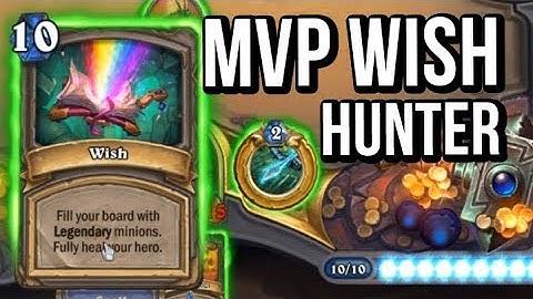 MVP WISH VS. Azari the Devourer - Hunter Clear! (Hearthstone Kobolds & Catacombs) - NEW EXPANSION