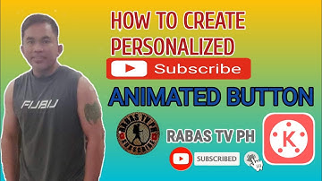 HOW TO CREATE PERSONALIZED ANIMATED SUBSCRIBE BUTTON USING KINEMASTER #effects #channel #kinemaster