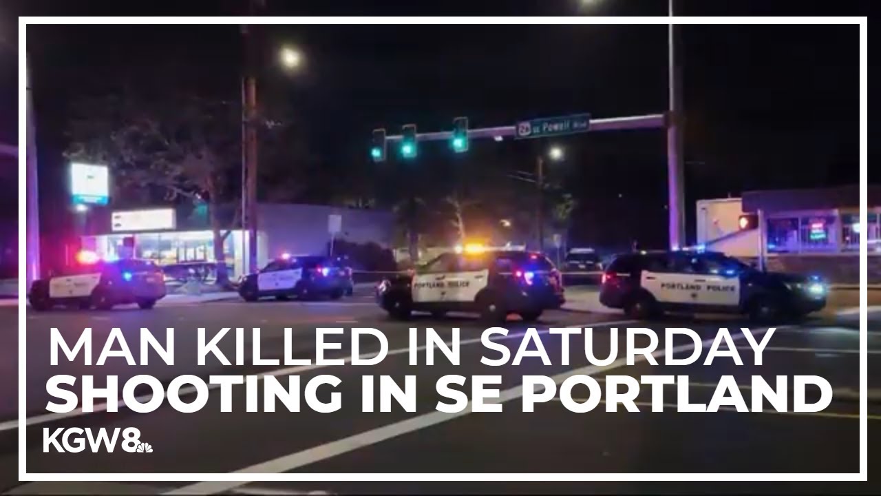 Man killed in Saturday morning shooting in SE Portland - YouTube