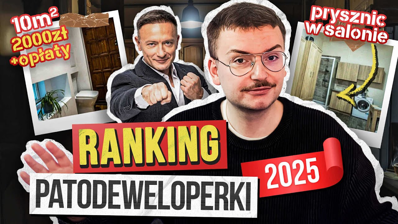 TOP 10 PATODEWELOPERKI W POLSCE 2025! 8 METRÓW KWADRATOWYCH, PRYSZNIC W SALONIE, ALE ZA TO DROGO