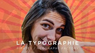 LA TYPOGRAPHIE !