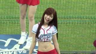 20150331桃猿VS統一 - Lamigirls Eli 倪倪 我是老大