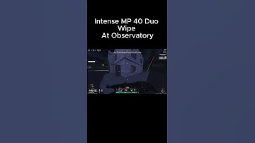 I WIPED This DUO With MP 40 At Observatory In Apocalypse Rising 2!