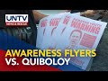 Akbayan Youth posts notices on Quiboloy, claiming he poses a threat to women, children