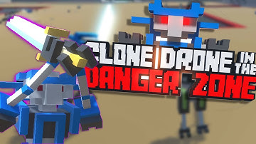 ROBOT GLADIATORS! - Clone Drone in the Danger Zone Gameplay and Funny Moments