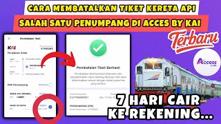 Download Lagu CARA MEMBATALKAN SALAH SATU PENUMPANG KERETA DI ACCES BY KAI MP3