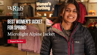 Rab Microlight Alpine Jacket  The Best Women's Jacket For Spring