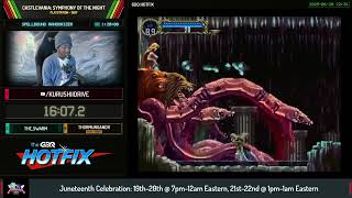 GDQ Hotfix Juneteenth Celebration 2025 - Castlevania: Symphony of the Night randomizer speedrun