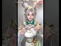 雪梨语 cos 小乔 造型古风 真的好美