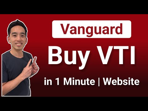 How to Buy VTI ETF on Vanguard | Website