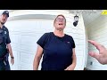 Entitled Road Raging Karen Tries to Flee… But Gets the Surprise of Her Life