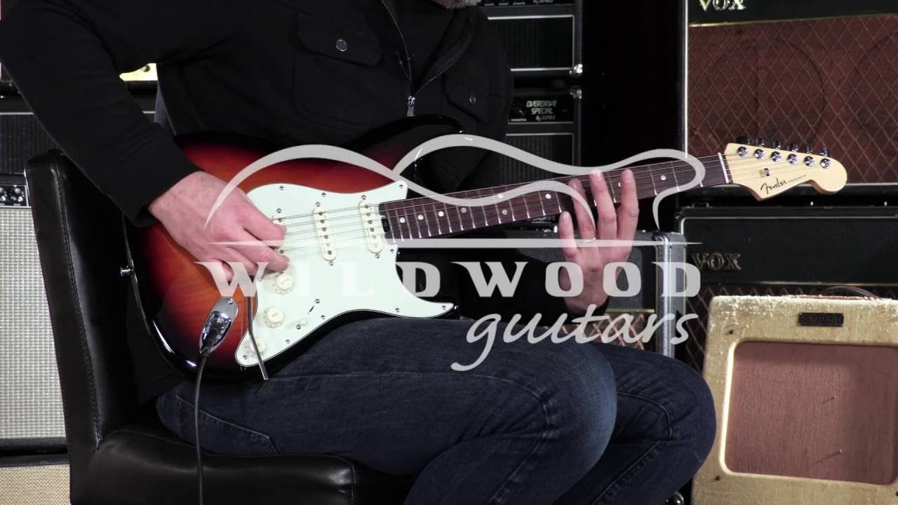 Fender American Elite Strat in Tobacco Sunburst