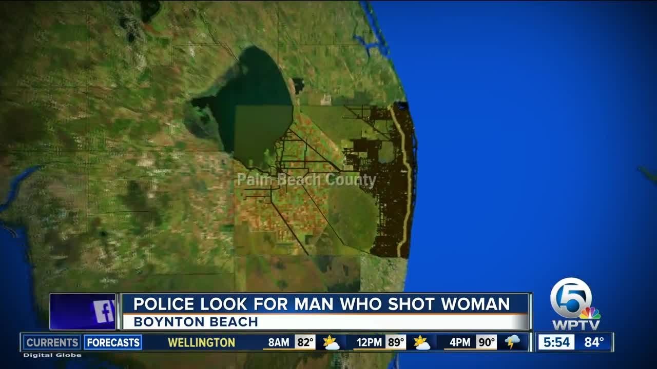 Woman shot in Boynton Beach robbery - YouTube