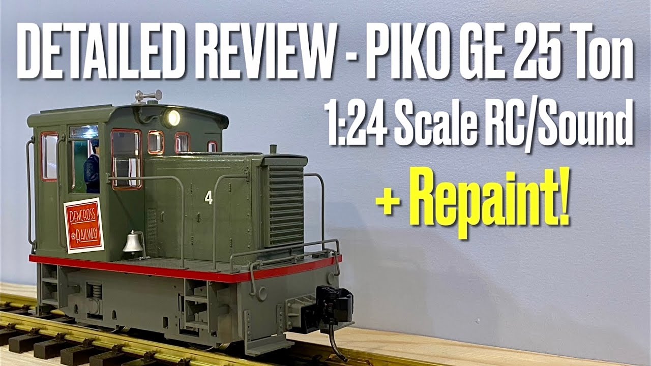 General Electric 25 Ton Diesel Switcher by Piko in G Scale