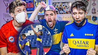 Boca vs Argentinos Juniors | Reacciones de Amigos | Copa Argentina 2021
