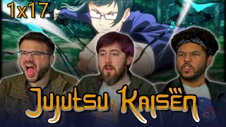 MAKI vs MAI! BLIND REACTION to Jujutsu Kaisen 1x17