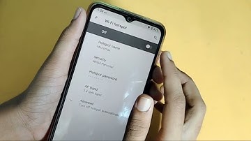 Micromax in 2c Hotspot password setting | how to change hotspot password | set hotspot password