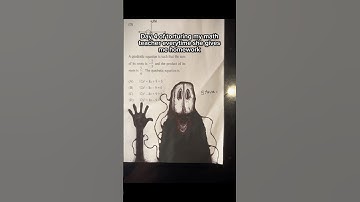 day 4 of torturing my math teacher everytime she gives me homework #art #horror #drawing #shorts