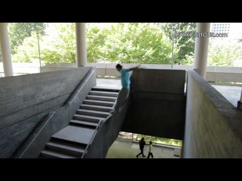 Paris Action - Daniel Ilabaca Parkour Tour_(720p)....