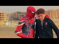 شوفو ازاي حولت العصابه لي اطفال || سبايدر مان spider man