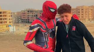 شوفو ازاي حولت العصابه لي اطفال || سبايدر مان spider man